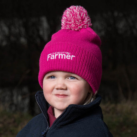Kids Pom Pom Beanie