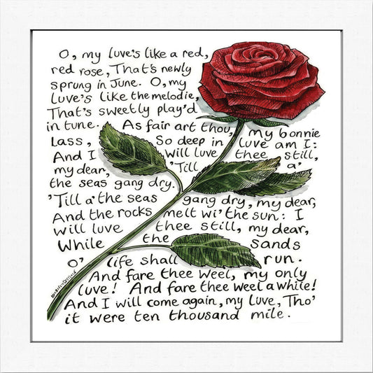 Rabbie Burns - My Luve's like a Red Red Rose
