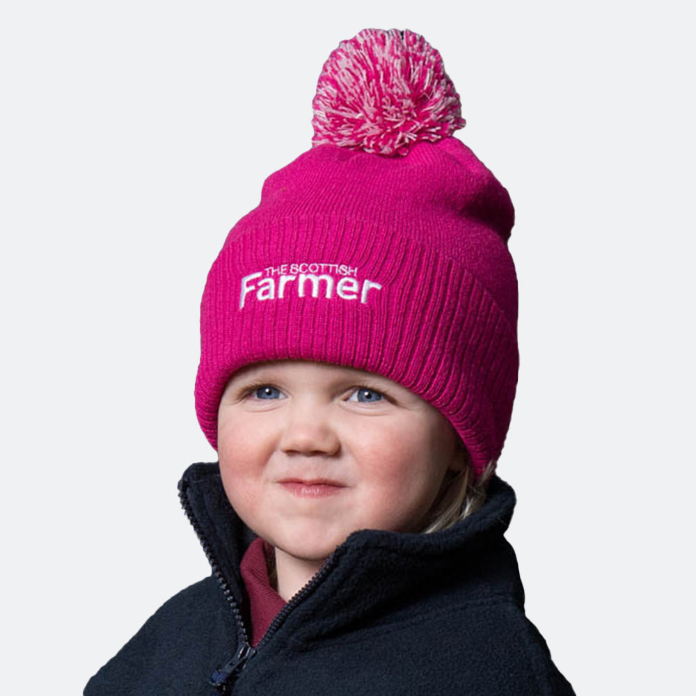 Kids Pom Pom Beanie