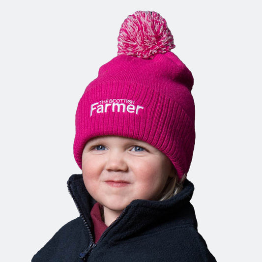Kids Pom Pom Beanie